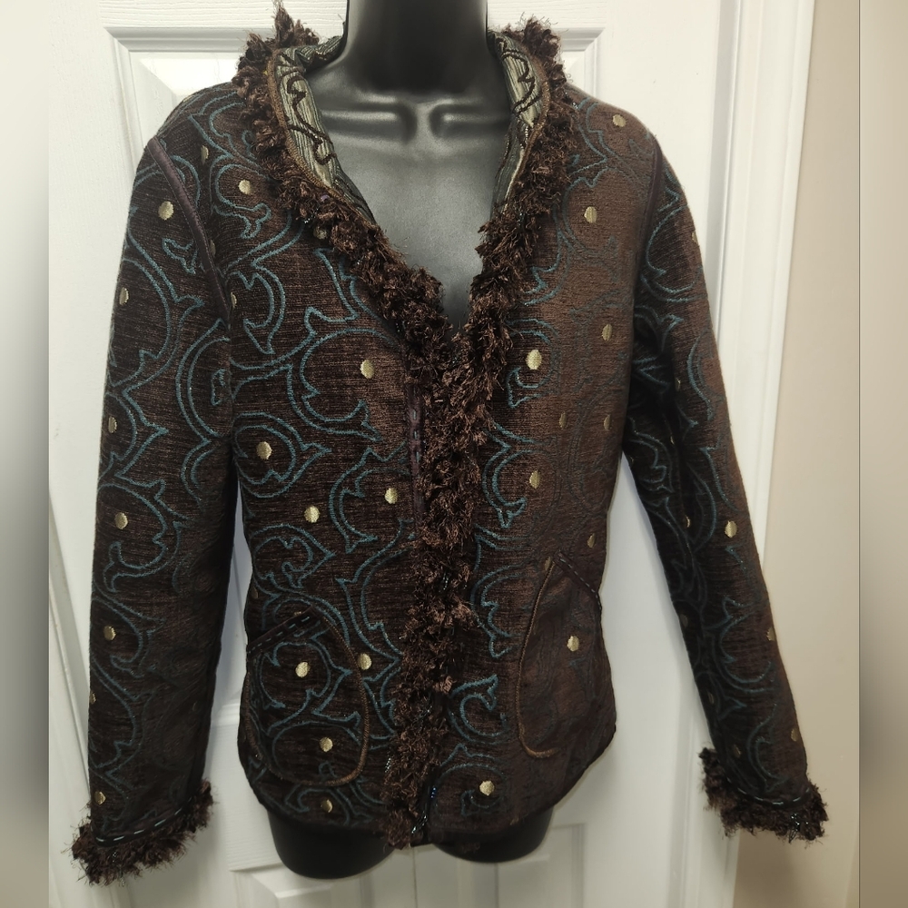 Bellissima Open Front Reversible Jacket - Picture 5 of 11